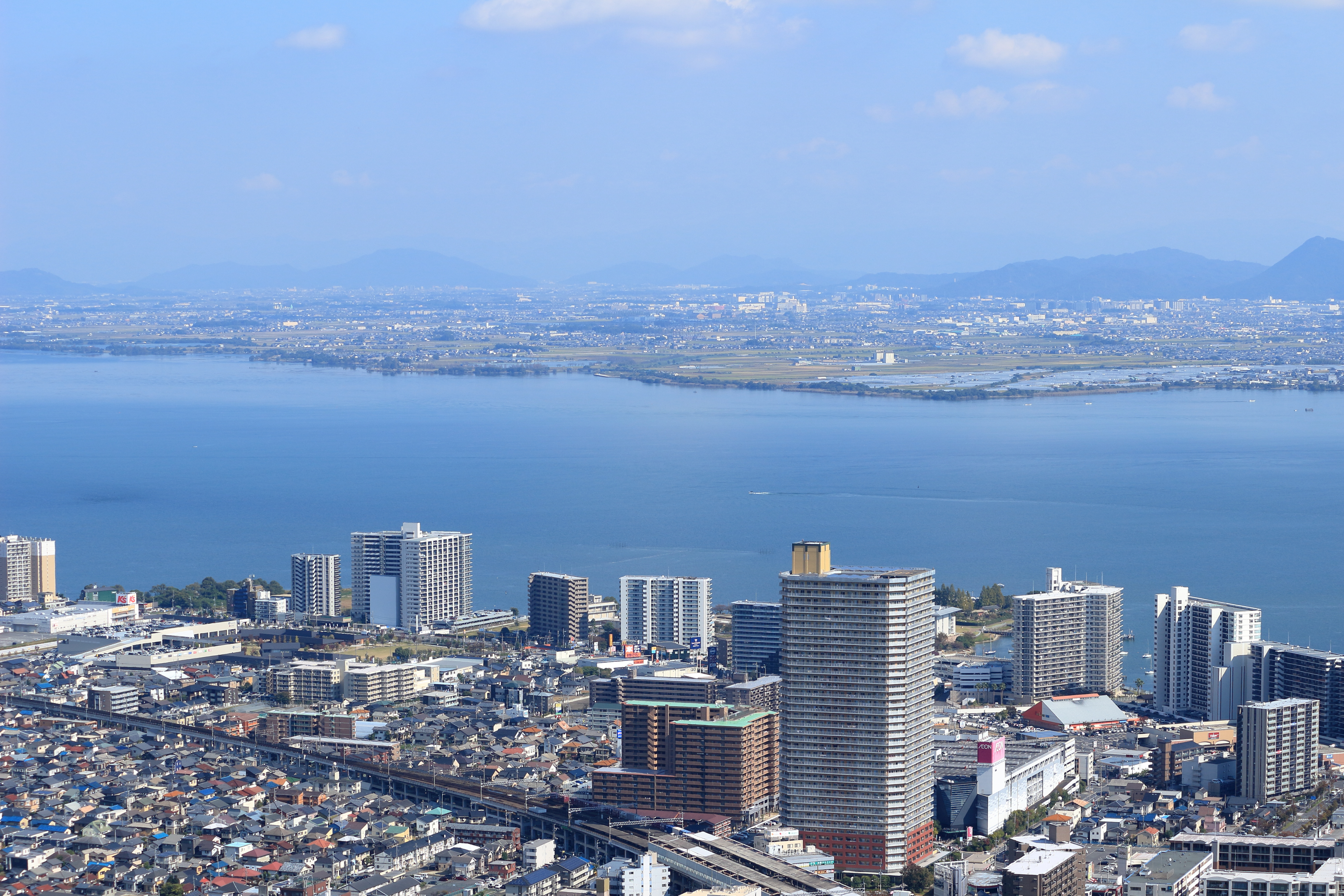 草津市、栗東市、湖南市